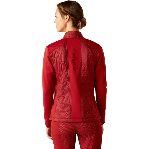 2024 Ariat Womens Fusion Insulated Riding Jacket 10048761 - Sun - Dried Tomato